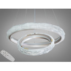 Ошатна LED-люстра Diasha MD3528/600+400CG шампань, 2 кільця, 90 Вт, 60 см, 14-20m2 Ошатна LED-люстра Diasha MD3528/600+400CG шампань, 2 кільця, 90 Вт, 60 см, 14-20m2