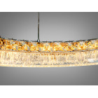 Підвісна LED-люстра Diasha MD6027/600HR для спальні, кухні та вітальні, 95 W, 61 см, 10-18 m2 Підвісна LED-люстра Diasha MD6027/600HR для спальні, кухні та вітальні, 95 W, 61 см, 10-18 m2