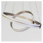 Сучасна LED люстра з двома кільцями MD78099/60+40CF Artlight у кольорі рожеве золото Сучасна LED люстра з двома кільцями MD78099/60+40CF Artlight у кольорі рожеве золото