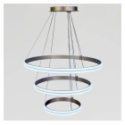 Підвісна люстра із трьох LED кілець MD78099/80+60+40CF Artlight