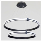 Чорна двоярусна LED люстра MD78099/80+60BK Artlight 184 Вт Чорна двоярусна LED люстра MD78099/80+60BK Artlight 184 Вт