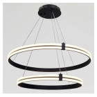 Чорна двоярусна LED люстра MD78099/80+60BK Artlight 184 Вт Чорна двоярусна LED люстра MD78099/80+60BK Artlight 184 Вт