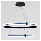 Чорна двоярусна LED люстра MD78099/80+60BK Artlight 184 Вт Чорна двоярусна LED люстра MD78099/80+60BK Artlight 184 Вт