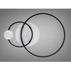 Люстра стельова LED Diasha MX2986-2A WH+BK, 35Вт, білий+чорний, діаметр 39 см, для коридору, спальні, кухні Люстра стельова LED Diasha MX2986-2A WH+BK, 35Вт, білий+чорний, діаметр 39 см, для коридору, спальні, кухні
