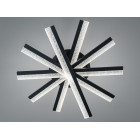 LED-люстра Diasha MX3068/5BK 70W, 5 світлових планок, 3 кольори світла, Ø61 см, настінний вимикач LED-люстра Diasha MX3068/5BK 70W, 5 світлових планок, 3 кольори світла, Ø61 см, настінний вимикач