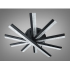 LED-люстра Diasha MX3068/5BK 70W, 5 світлових планок, 3 кольори світла, Ø61 см, настінний вимикач LED-люстра Diasha MX3068/5BK 70W, 5 світлових планок, 3 кольори світла, Ø61 см, настінний вимикач