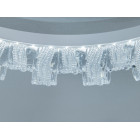 Сучасна стельова LED-люстра Diasha MX78204/1+1WH 87W, три акрилові кільця, 3 режими світла, 60×45 см Сучасна стельова LED-люстра Diasha MX78204/1+1WH 87W, три акрилові кільця, 3 режими світла, 60×45 см