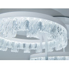 Сучасна стельова LED-люстра Diasha MX78204/3WH 90W, три кільця, 3 режими світла, 52 см Сучасна стельова LED-люстра Diasha MX78204/3WH 90W, три кільця, 3 режими світла, 52 см