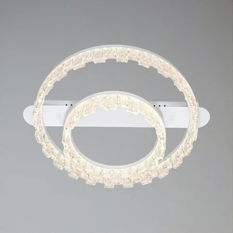 LED-світильник стельовий Diasha MX78205/500+300WH 72W, 2 кільця, 3 режими, 50×60 см