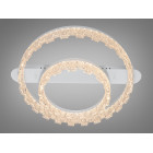 LED-світильник стельовий Diasha MX78205/500+300WH 72W, 2 кільця, 3 режими світла, 50×60 см