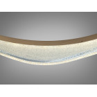 Стельова LED люстра Diasha MX86672/600+400CG шампань 105 Вт з пультом