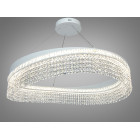 Світлодіодна люстра Diasha P7027/D800WH, кришталь, 100 W, 79 см, 15-25m2