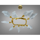 Підвісна люстра LED Diasha P8085/D800G золото 90 см LED 20W Підвісна люстра LED Diasha P8085/D800G золото 90 см LED 20W