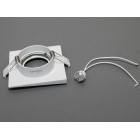 Вбудований точковий світильник LED Diasha PR-5-WH Aluminium, 40W, білий, для коридору, вітальні, спальні, кухні Вбудований точковий світильник LED Diasha PR-5-WH Aluminium, 40W, білий, для коридору, вітальні, спальні, кухні