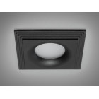 Точковий світильник Diasha PR-6-BK Aluminium, вбудований, 40W, MR16, чорний, для коридору, спальні, офісу, кафе Точковий світильник Diasha PR-6-BK Aluminium, вбудований, 40W, MR16, чорний, для коридору, спальні, офісу, кафе
