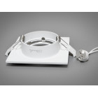 Точковий світильник вбудований Diasha PR-6-WH Aluminium MR16, 40W, IP20, 9 см, алюміній, для вітальні, офісу, ванної Точковий світильник вбудований Diasha PR-6-WH Aluminium MR16, 40W, IP20, 9 см, алюміній, для вітальні, офісу, ванної