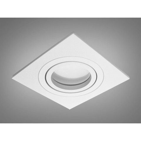 Поворотний точковий світильник MR16 Diasha QXL-160B-10-S-WH Aluminium, 40W, вбудовуваний, для коридору, спальні, кухні, офісу