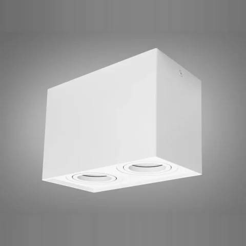 Точковий накладний світильник Diasha QXL-1725-S-WH MR16 G5.3, 40W, білий (2 лампи)