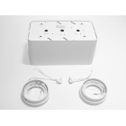 Світильник накладний точковий Diasha QXL-1728-WH MR16 G5.3, 40W, білий, для коридору, вітальні, спальні, офісу Світильник накладний точковий Diasha QXL-1728-WH MR16 G5.3, 40W, білий, для коридору, вітальні, спальні, офісу