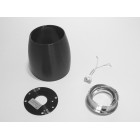 Світильник накладний точковий Diasha QXL-1729-gloss black MR16 G5.3, 40W, IP20, білий, сучасний стиль для коридору, вітальні Світильник накладний точковий Diasha QXL-1729-gloss black MR16 G5.3, 40W, IP20, білий, сучасний стиль для коридору, вітальні