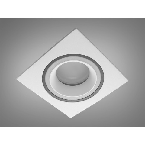 Точковий світильник вбудовуваний Diasha QXL-1730-S-WH+BK Aluminium, 40W, IP20, діаметр 9.2 см, стильний дизайн для дому