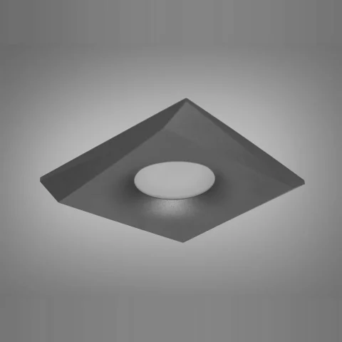Точковий світильник вбудований Diasha QXL-1737-A3-DG Aluminium, MR16, 40 Вт, 1 лампа, IP20