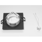Точковий світильник вбудований Diasha QXL-1746-S1-BK+WH Aluminium, 40W, чорний+білий, для коридору та спальні Точковий світильник вбудований Diasha QXL-1746-S1-BK+WH Aluminium, 40W, чорний+білий, для коридору та спальні