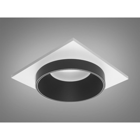 Точковий світильник вбудований Diasha QXL-1750-S-WH+BK Aluminium, 40W, біло-чорний, сучасний стиль для коридору, спальні