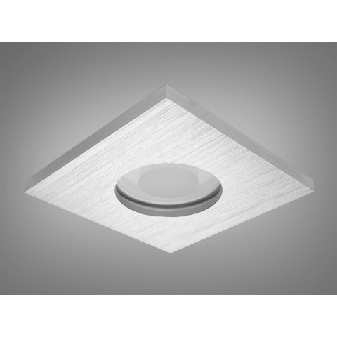 Точковий світильник вбудований Diasha QXL-1770-S-SL Aluminium, 40W, матовий хром, IP65, для коридору, вітальні, кухні, спальні