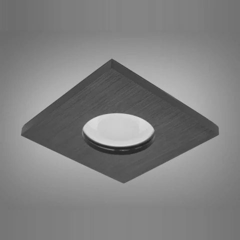 Точковий світильник вбудований Diasha QXL-1772-S-BK Aluminium, 40W, IP65, чорний, для коридору, вітальні, спальні