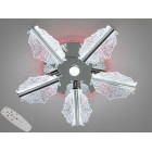 Світлодіодна люстра Diasha S25106/5HR LED 3color для спальні, кухні та вітальні, димер, пульт, 60 W, 58 см, 10-18m² Світлодіодна люстра Diasha S25106/5HR LED 3color для спальні, кухні та вітальні, димер, пульт, 60 W, 58 см, 10-18m²