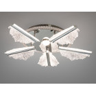 Світлодіодна люстра Diasha S25106/5HR LED 3color для спальні, кухні та вітальні, димер, пульт, 60 W, 58 см, 10-18m² Світлодіодна люстра Diasha S25106/5HR LED 3color для спальні, кухні та вітальні, димер, пульт, 60 W, 58 см, 10-18m²
