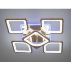 Люстра стельова LED Diasha S8060/4+1G, 85W, 3200K-6500K, золото, сучасний стиль для дому