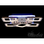 Люстра стельова LED Diasha S8060/4+1HR, 85W, 3200K-6500K, хром, сучасний стиль для дому Люстра стельова LED Diasha S8060/4+1HR, 85W, 3200K-6500K, хром, сучасний стиль для дому