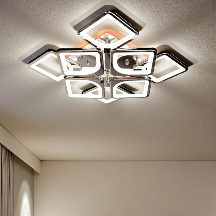 Люстра S8060/4+4HR LED 3color