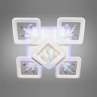 Люстра S8157/4+1WH LED 3color