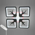 Люстра S8157/4BK LED 3color di
