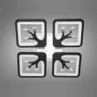 Люстра S8157/4BK LED 3color di