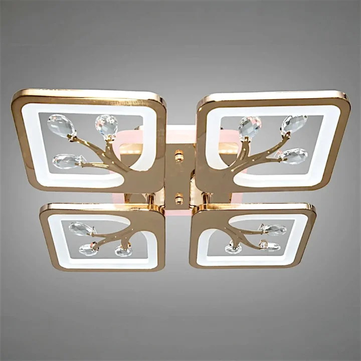 Люстра S8157/4G LED 3color dim