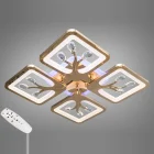 Люстра S8157/4G LED 3color dim