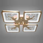 Люстра S8157/4G LED 3color dim