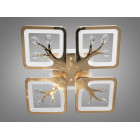 Стильна стельова LED-люстра в дитячу Diasha S8157/4G LED 3color — золото, 85 Вт, 37×37 см Стильна стельова LED-люстра в дитячу Diasha S8157/4G LED 3color — золото, 85 Вт, 37×37 см
