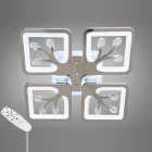 Люстра S8157/4HR LED 3color di