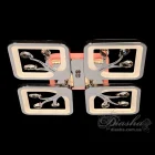 Люстра S8157/4HR LED 3color di