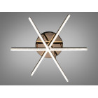 Сучасна стельова LED-люстра Diasha SX1007/3BK, чорна, 48W, акрилові світлові панелі Сучасна стельова LED-люстра Diasha SX1007/3BK, чорна, 48W, акрилові світлові панелі