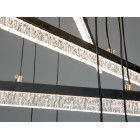 Підвісна LED-люстра Diasha SX1016/5BK, чорна, 70W, акрилові світлові планки, регулювання висоти та пульт Підвісна LED-люстра Diasha SX1016/5BK, чорна, 70W, акрилові світлові планки, регулювання висоти та пульт