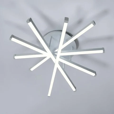 Сучасна біла LED люстра Diasha SX815/5WH 70W, 3850 lm