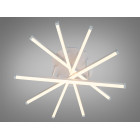 Сучасна біла LED люстра Diasha SX815/5WH 70W до 16 м2 геометрія Сучасна біла LED люстра Diasha SX815/5WH 70W до 16 м2 геометрія