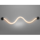 Світильник LED Diasha SY9601-BHR Шланг 18W, 3200K, чорний хром, ультратонкий, для інтер'єру Світильник LED Diasha SY9601-BHR Шланг 18W, 3200K, чорний хром, ультратонкий, для інтер'єру