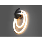 Світильник настінний LED Diasha SY9605-BHR Шланг 16W, чорний хром, сучасний стиль для коридору, вітальні, спальні, офісу, кафе